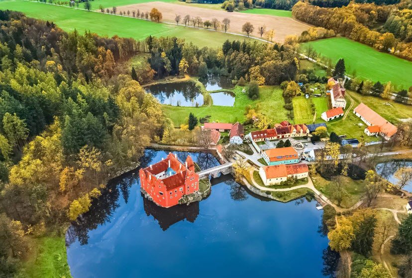 Červená Lhota Castle, Kardašova Řečice, Czech Republic (Czechia)